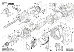Bosch 3 601 A8B 070 GSB 162-2 RE Percussion Drill 230 V / GB Spare Parts GSB162-2RE